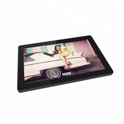 PC tout-en-un à écran tactile Android 10 pouces IPS alimenté par PoE, processeur RK3368 Octa-Core 1,5 GHz