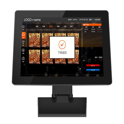 1Tablette POS Android quad-core de.6 GHz avec écran tactile de 15 pouces et toucher capacitif à 10 points