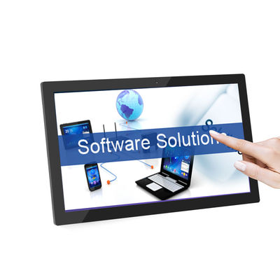 Tablette Android 15,6" avec écran IPS FHD 1920 x 1080, système d'exploitation Android 8.1 et toucher capacitif à 10 points