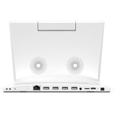 10.1 pouces en forme de L RK3566 POE NFC Android 11 Tablette PC bureau Tablette de commande de restaurant blanche avec double caméra