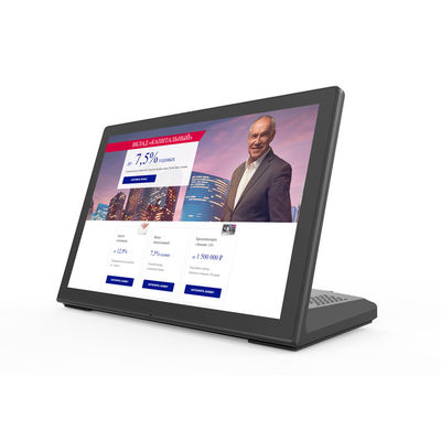 Tablette Android de 10 pouces en forme de L 1080p avec PoE HDMI pour le commerce