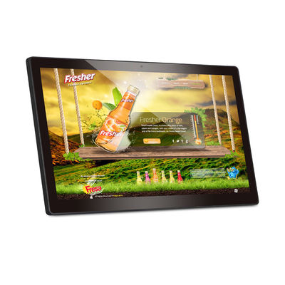 Tablette Android PoE industrielle de 24 pouces avec écran tactile IPS et Android 9.0 pour les applications commerciales