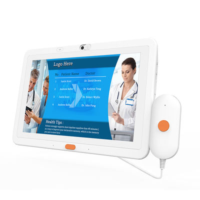Tablette médicale Android certifiée FCC 10 pouces avec fonction d'appel et caméra 5MP
