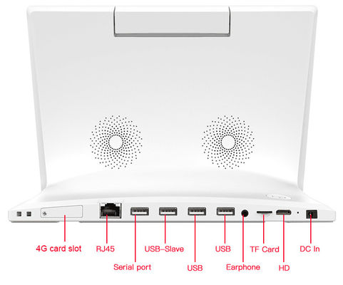 Tablette Android avec écran IPS de 14 pouces avec 2 Go de RAM et fonctionnalité NFC pour les applications POS