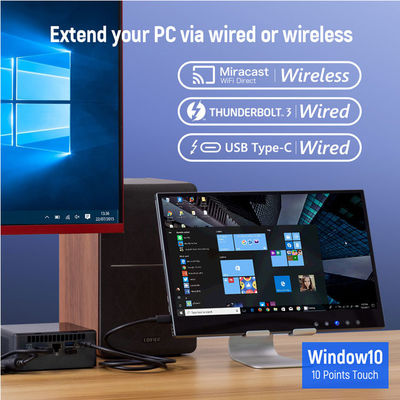 Moniteur à écran tactile Hopestar 15,6 pouces ultra-mince Full HD IPS pour une utilisation commerciale et industrielle