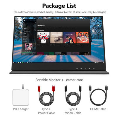 Moniteur à écran tactile Hopestar 15,6 pouces ultra-mince Full HD IPS pour une utilisation commerciale et industrielle