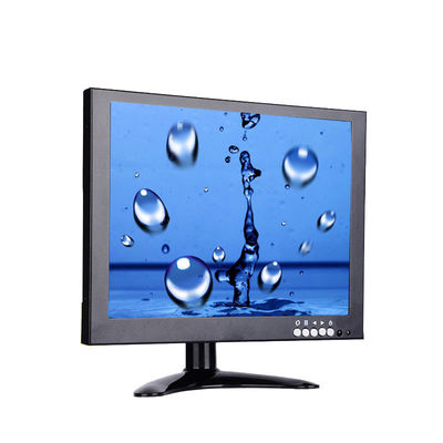 Moniteur LCD industriel 10 pouces 24VDC pour véhicule avec HDMI VGA USB