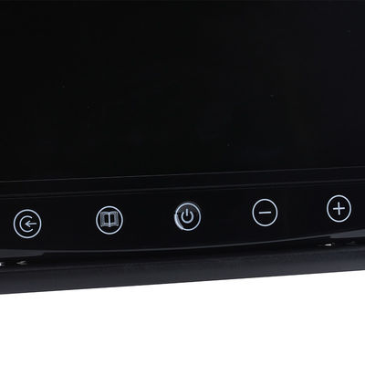 Moniteur de voiture LCD HD de 9 pouces avec 4 entrées vidéo, idéal pour les bus et les camions