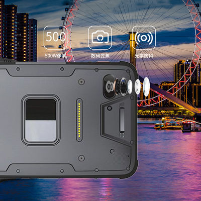 Tablette PC biométrique robuste IP68 de 8 pouces avec reconnaissance d'empreintes digitales et faciale