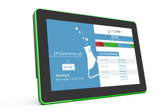 RK3288 Tablette Android quad-core avec 10 points de contact capacitif et barre lumineuse LED pour une utilisation industrielle