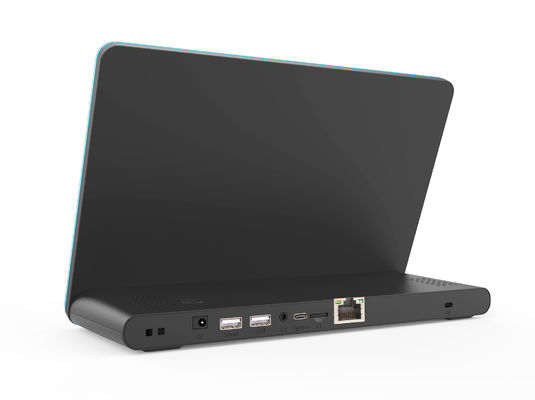 PC tout-en-un tactile Android 8.1 de 10,1 pouces avec barre lumineuse LED et processeur Quad Core Cortex A7