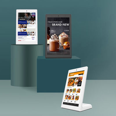 10Tablette Android de 1 pouce en forme de L Bureau Android8.1 RK3288 Tablette IPS avec écran tactile Tablette pour restaurant