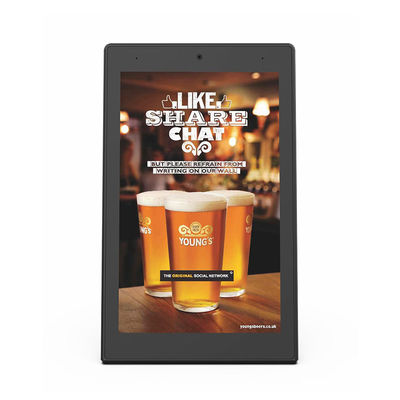10Tablette Android de 1 pouce en forme de L Bureau Android8.1 RK3288 Tablette IPS avec écran tactile Tablette pour restaurant