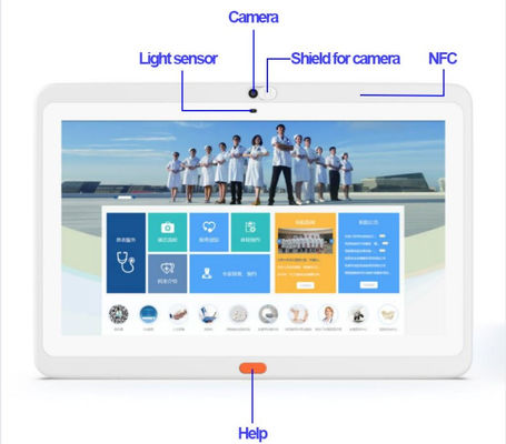 Tablette PC médicale Android 8.1 de 10,1 pouces avec écran IPS et gestion des appels pour usage hospitalier