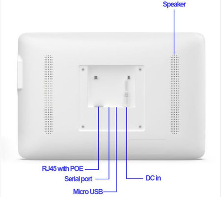 Tablette PC médicale Android 8.1 de 10,1 pouces avec écran IPS et gestion des appels pour usage hospitalier