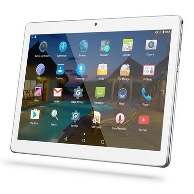 MTK Tablette Android de 10,1 pouces avec écran capacitif étanche à l'eau et connectivité 3G 4G LTE
