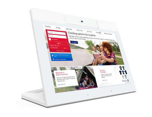 10.1 pouces IPS tout en un tablette PC avec 4G LTE et NFC RFID écran tactile