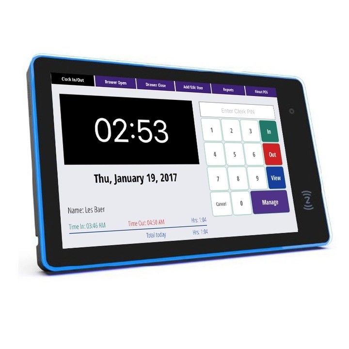 13.3 pouces RK3568 Tablette d'affichage du calendrier de la salle de conférence avec caméra 5.0M/P et lumière LED environnante