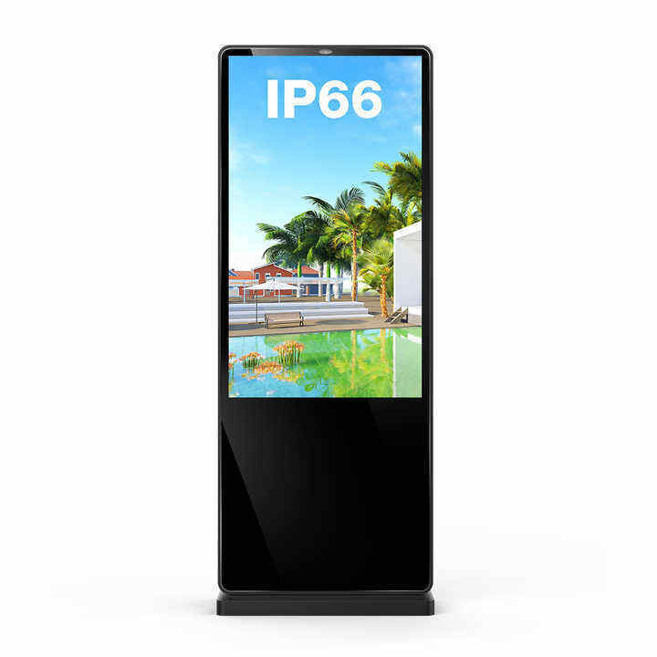 Affichage publicitaire LCD vertical de 86 pouces pour les kiosques intérieurs