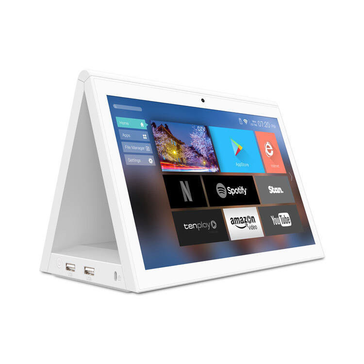 Tablette de commande de restaurant à double écran tactile de 10,36 pouces étanche à l'eau avec connectivité Wi-Fi / Bluetooth