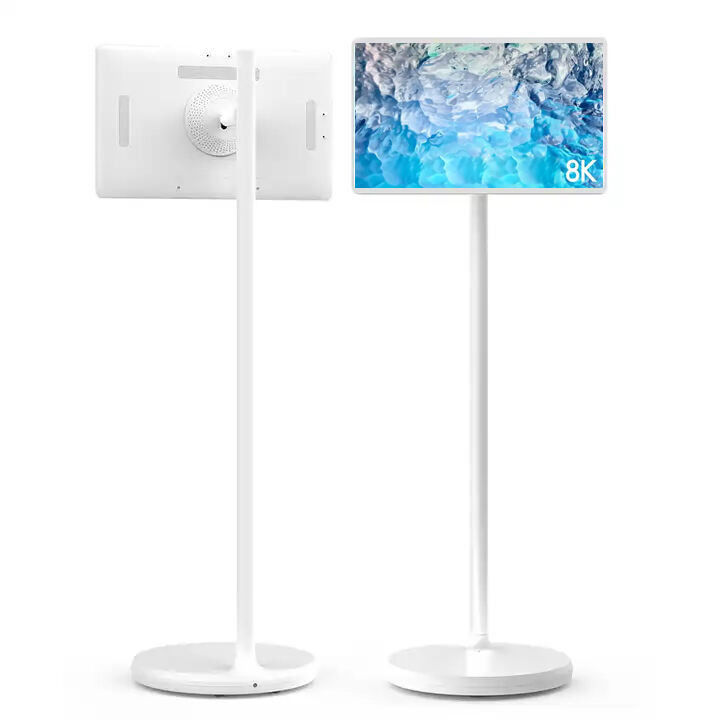 21.5 pouces RK3588 Stand By Me Écran tactile mobile Moniteur de sol debout Android sans fil Portable Smart TV Pour la maison