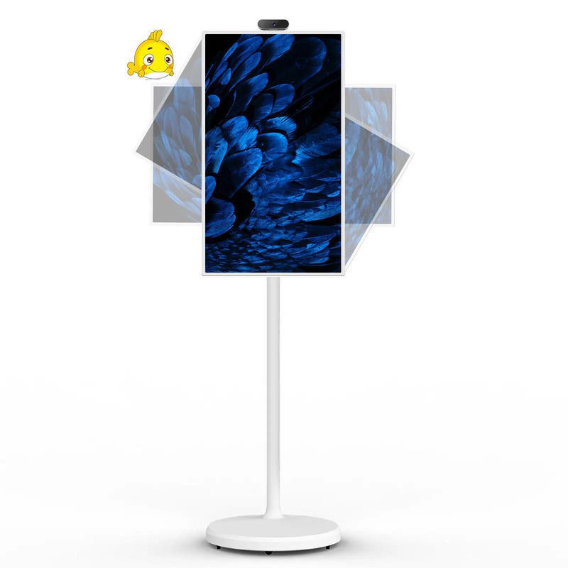 Portable intérieur 24 pouces Android mobile Smart Stand By Me plancher Standing Smart TV