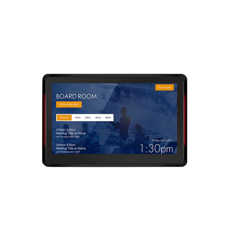 10.1 pouces RK3399 Tablette murale de salle de conférence avec prise en charge NFC et capacité POE pour le système de réservation de salle de réunion