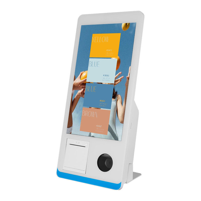 15.6 pouces CE ROHS certifié Terminal POS de kiosque de paiement intérieur avec fonction SDK et imprimante