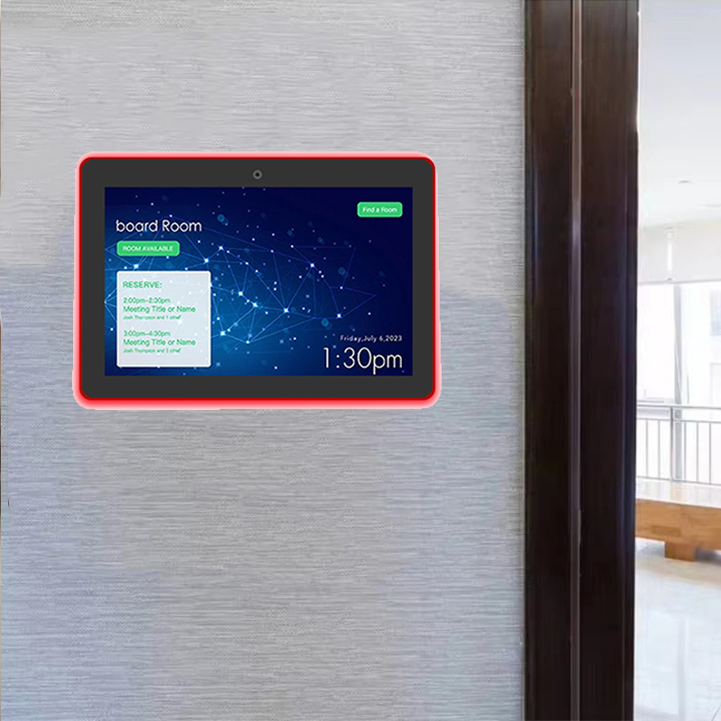 Tablette Android 13,3 pouces IPS tactile à montage mural avec alimentation POE et NFC activé pour les entreprises et les salles de conférence