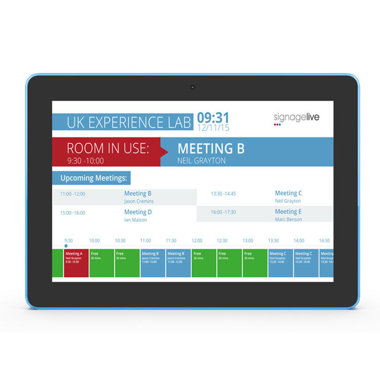 Tablette Android 10 pouces avec LED, NFC et PoE pour applications PC industriels tout-en-un