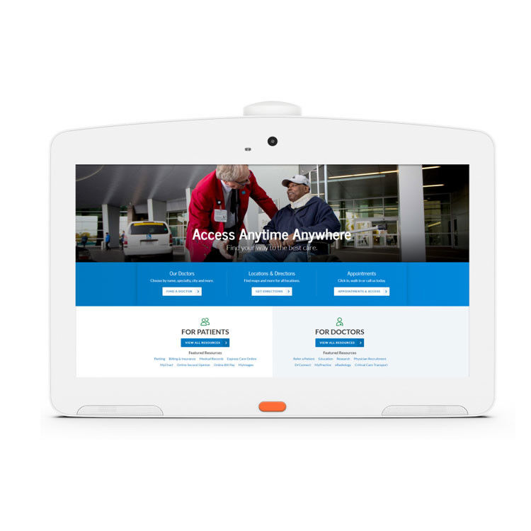 13.3 pouces 1080P Médical Smart PC Santé soins industriels tout en un Android 8.1