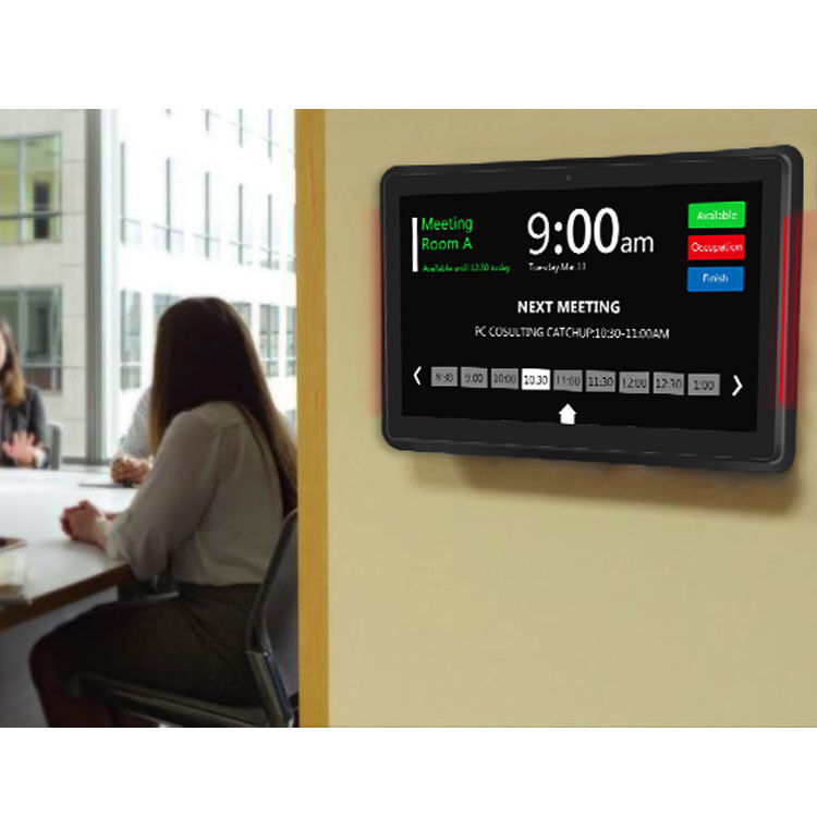 2 Go de RAM 15,6 pouces IPS Display Tout en un PC tablette Android avec connectivité POE RJ45