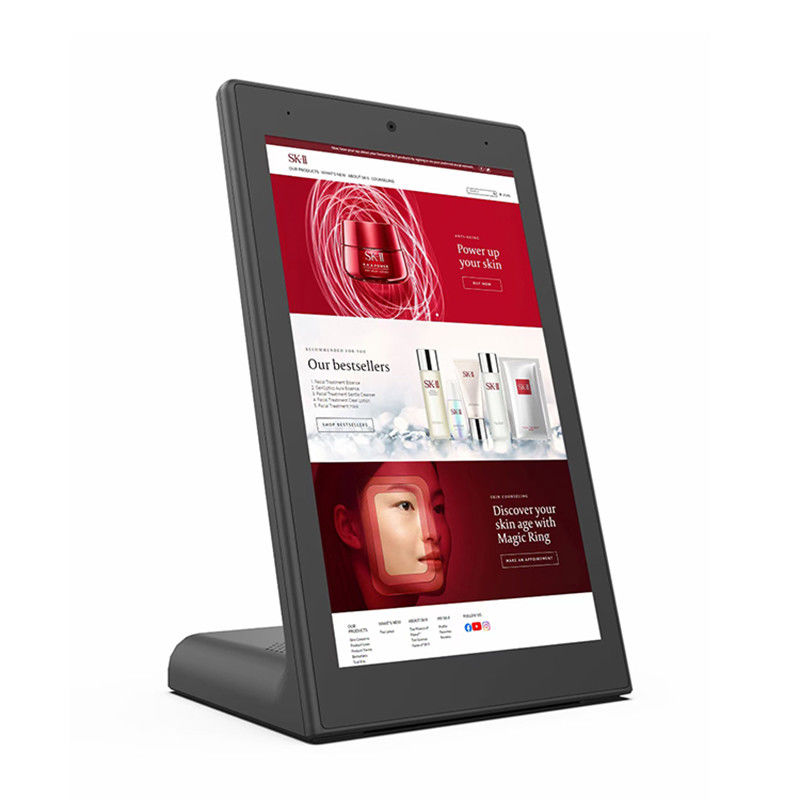10Tablette Android de 1 pouce en forme de L Bureau Android8.1 RK3288 Tablette IPS avec écran tactile Tablette pour restaurant