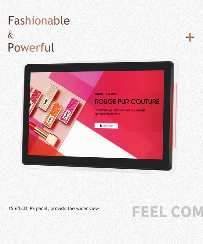 Tablette Android RK3288 Quad-Core avec écran LCD 13,3" et Power over Ethernet (POE) pour usage industriel